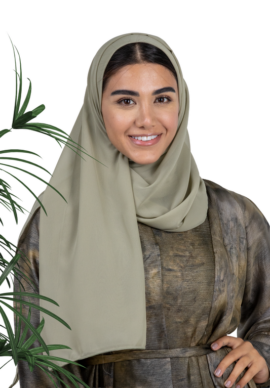 Artistic Earth-Toned Tie-Dye Abaya - Modern Bohemian Chic